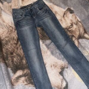 Y2K Revolution & REVOLT Women’s Dark Blue Skinny Jeans
